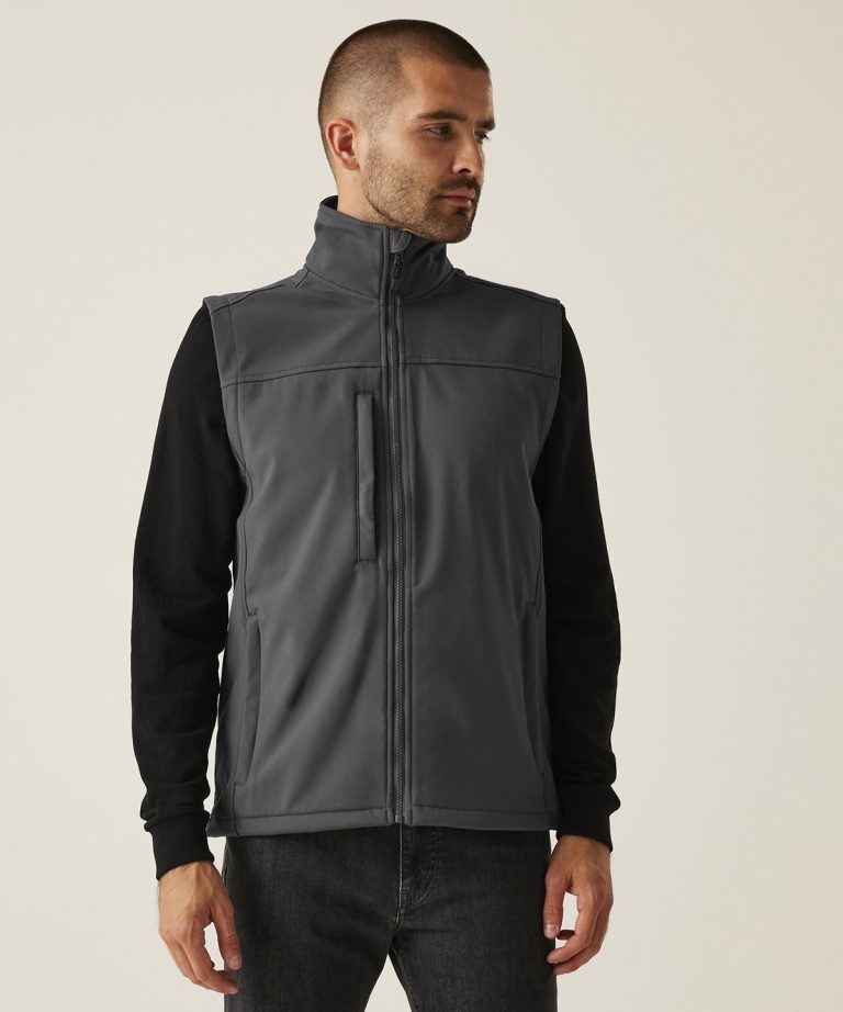 Regatta Professional &#8211; Flux Softshell Bodywarmer RG154, Vivid Promotion Workwear