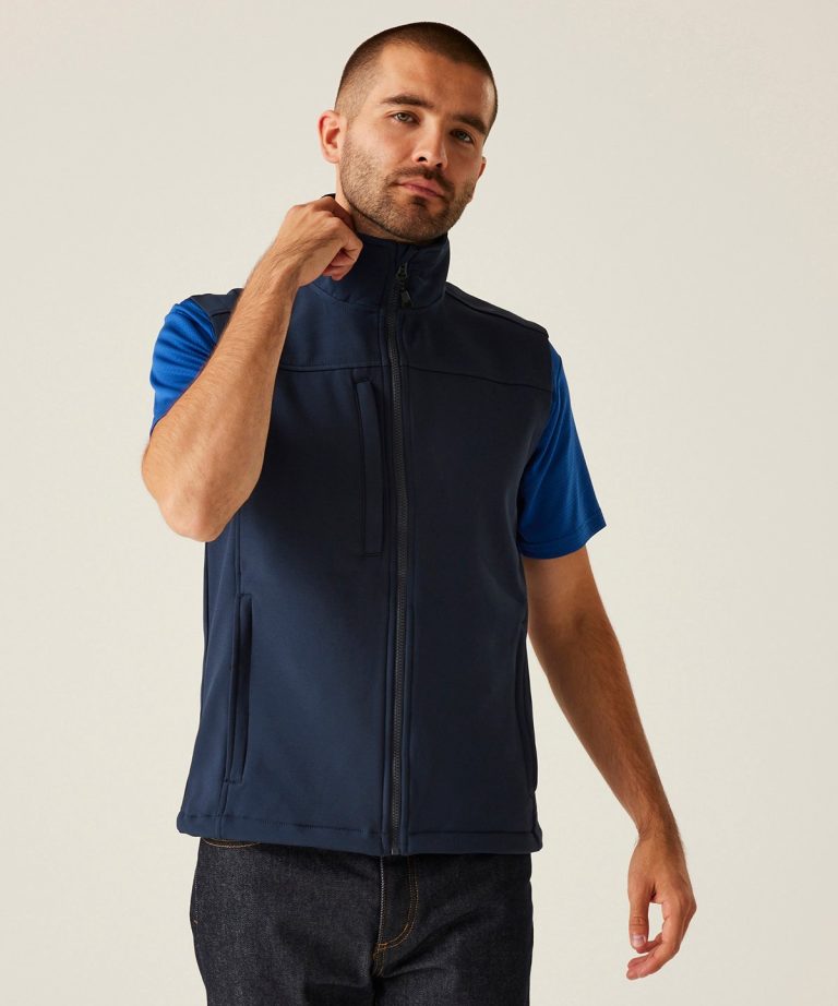 Regatta Professional &#8211; Flux Softshell Bodywarmer RG154, Vivid Promotion Workwear