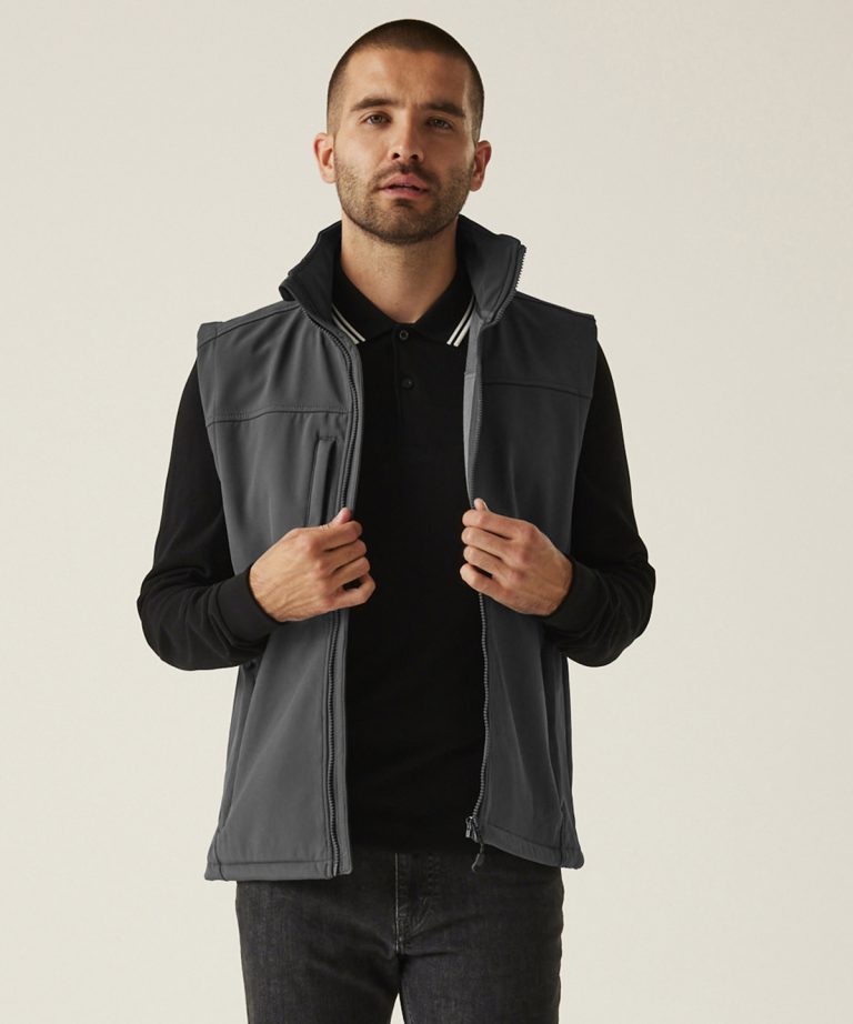 Regatta Professional &#8211; Flux Softshell Bodywarmer RG154, Vivid Promotion Workwear