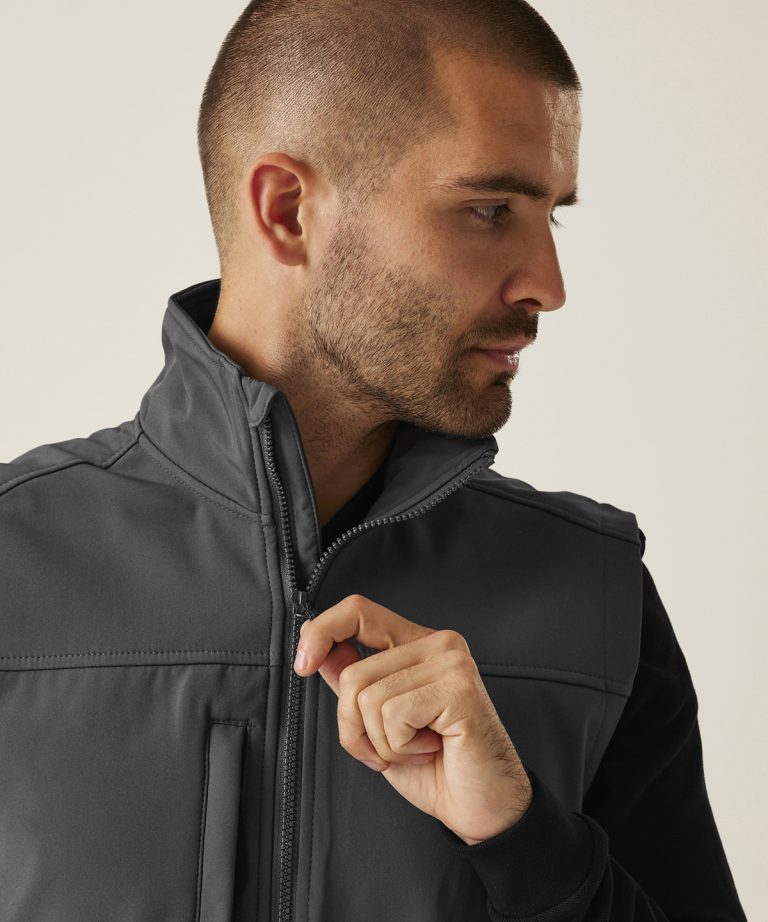 Regatta Professional &#8211; Flux Softshell Bodywarmer RG154, Vivid Promotion Workwear