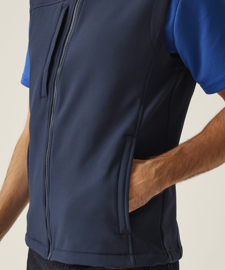 Regatta Professional &#8211; Flux Softshell Bodywarmer RG154, Vivid Promotion Workwear