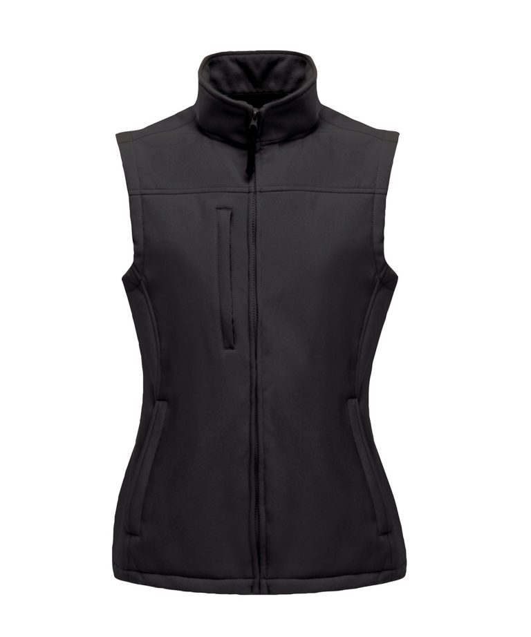 Regatta Professional &#8211; Womens Flux Softshell Bodywarmer RG155, Vivid Promotion Workwear