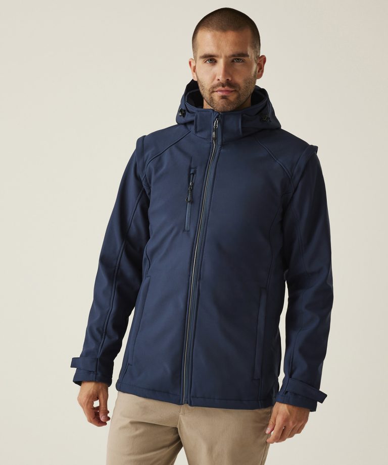 Regatta Professional &#8211; Erasmus 4 &#8211; In &#8211; 1 Softshell Jacket RG320, Vivid Promotion Workwear