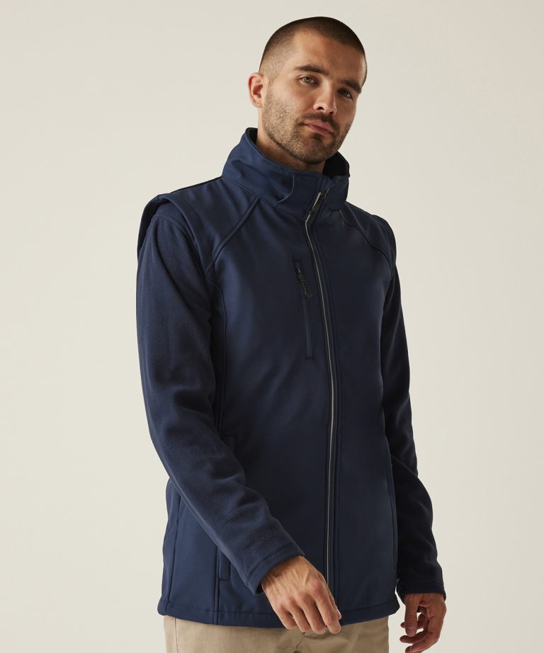 Regatta Professional &#8211; Erasmus 4 &#8211; In &#8211; 1 Softshell Jacket RG320, Vivid Promotion Workwear