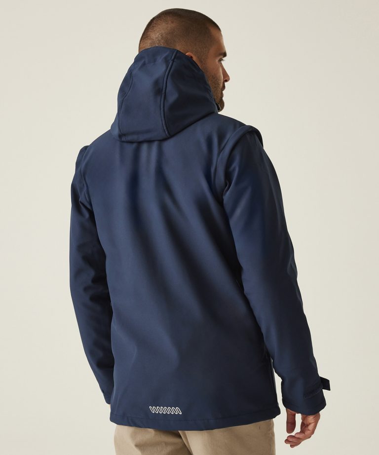 Regatta Professional &#8211; Erasmus 4 &#8211; In &#8211; 1 Softshell Jacket RG320, Vivid Promotion Workwear
