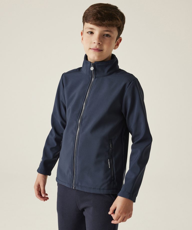 Regatta Junior &#8211; Kids Ablaze Softshell Jacket RG332, Vivid Promotion Workwear