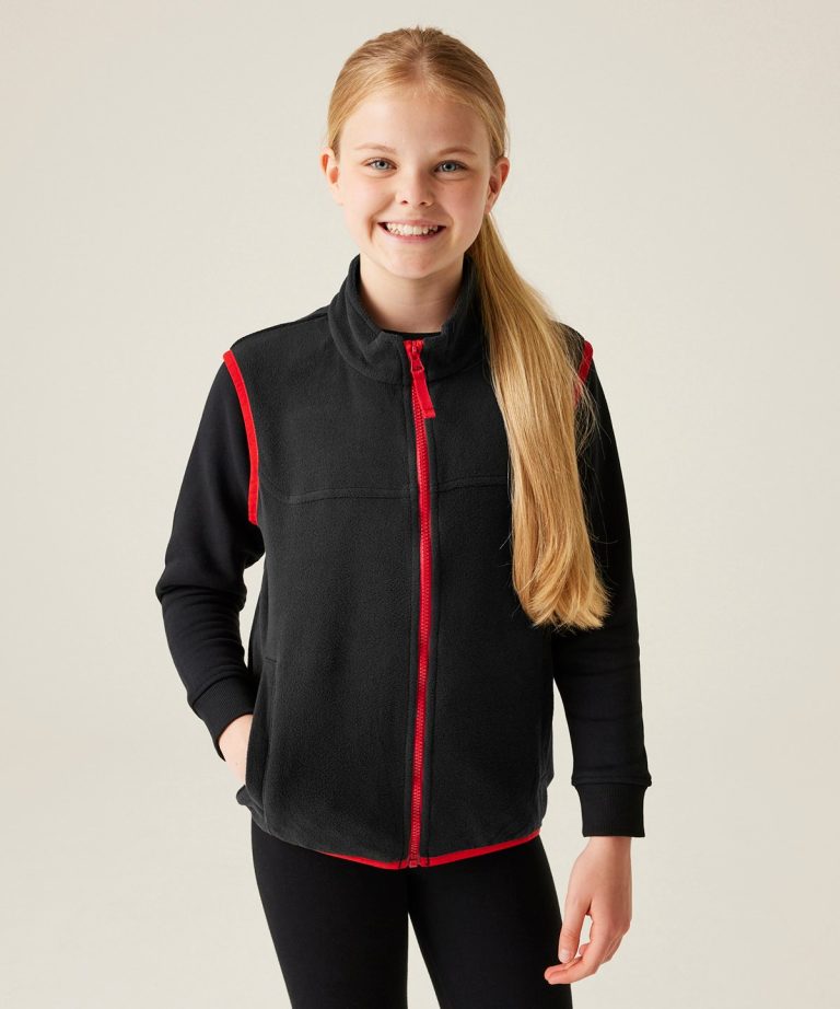 Regatta Junior &#8211; Kids Microfleece Bodywarmer RG333, Vivid Promotion Workwear