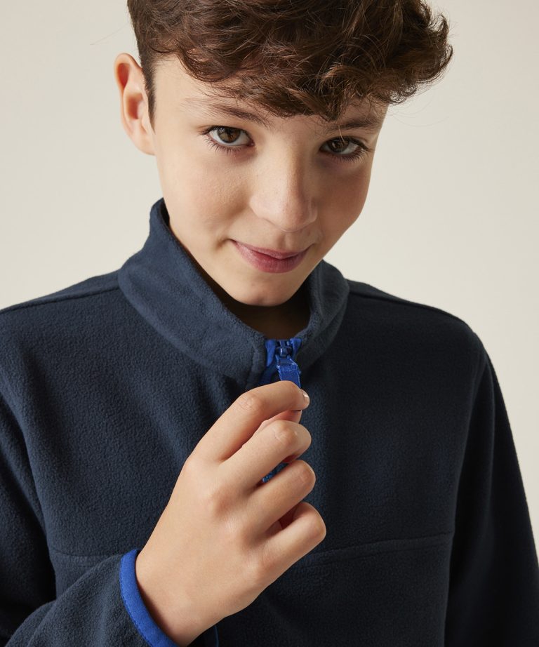 Regatta Junior &#8211; Kids Half &#8211; Zip Microfleece RG334, Vivid Promotion Workwear