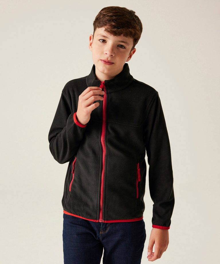 Regatta Junior &#8211; Kids Full &#8211; Zip Microfleece RG335, Vivid Promotion Workwear