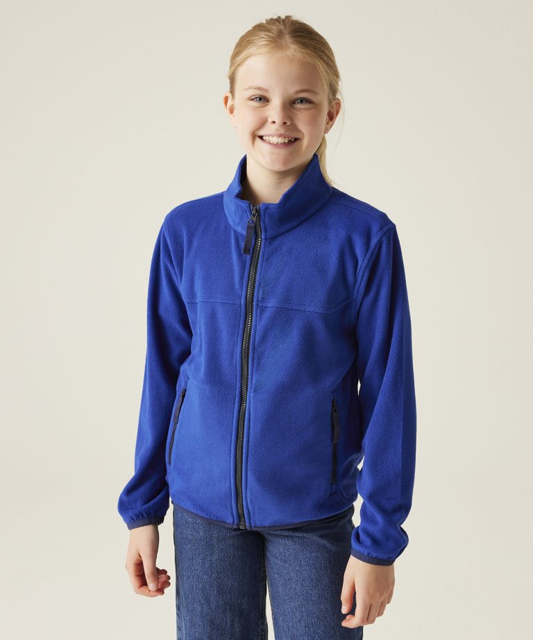 Regatta Junior &#8211; Kids Full &#8211; Zip Microfleece RG335, Vivid Promotion Workwear