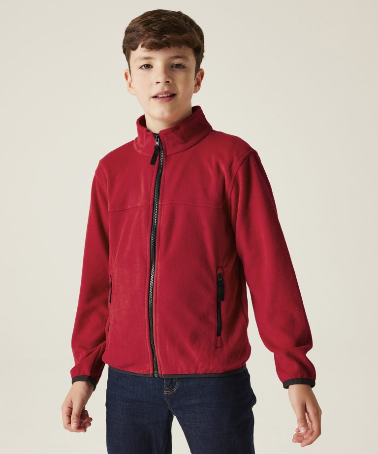 Regatta Junior &#8211; Kids Full &#8211; Zip Microfleece RG335, Vivid Promotion Workwear
