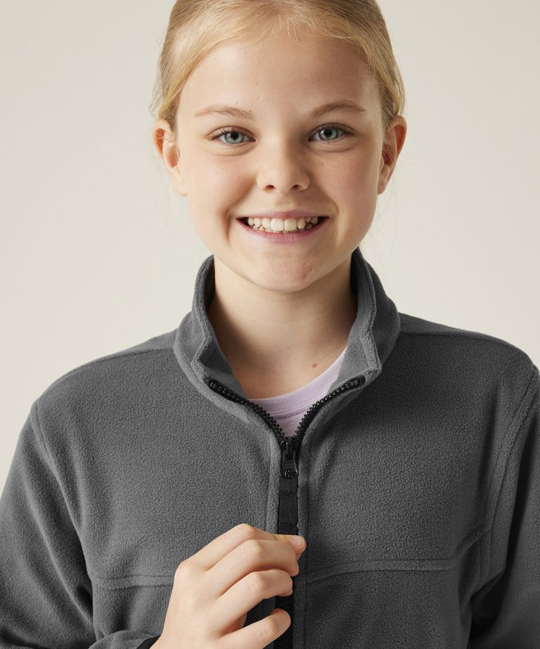 Regatta Junior &#8211; Kids Full &#8211; Zip Microfleece RG335, Vivid Promotion Workwear