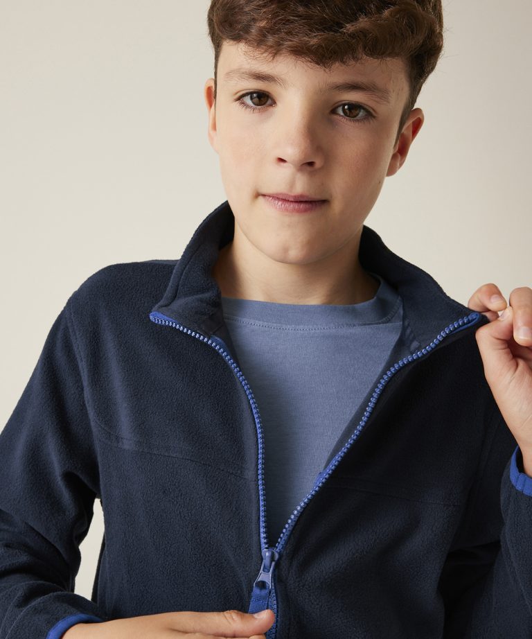 Regatta Junior &#8211; Kids Full &#8211; Zip Microfleece RG335, Vivid Promotion Workwear