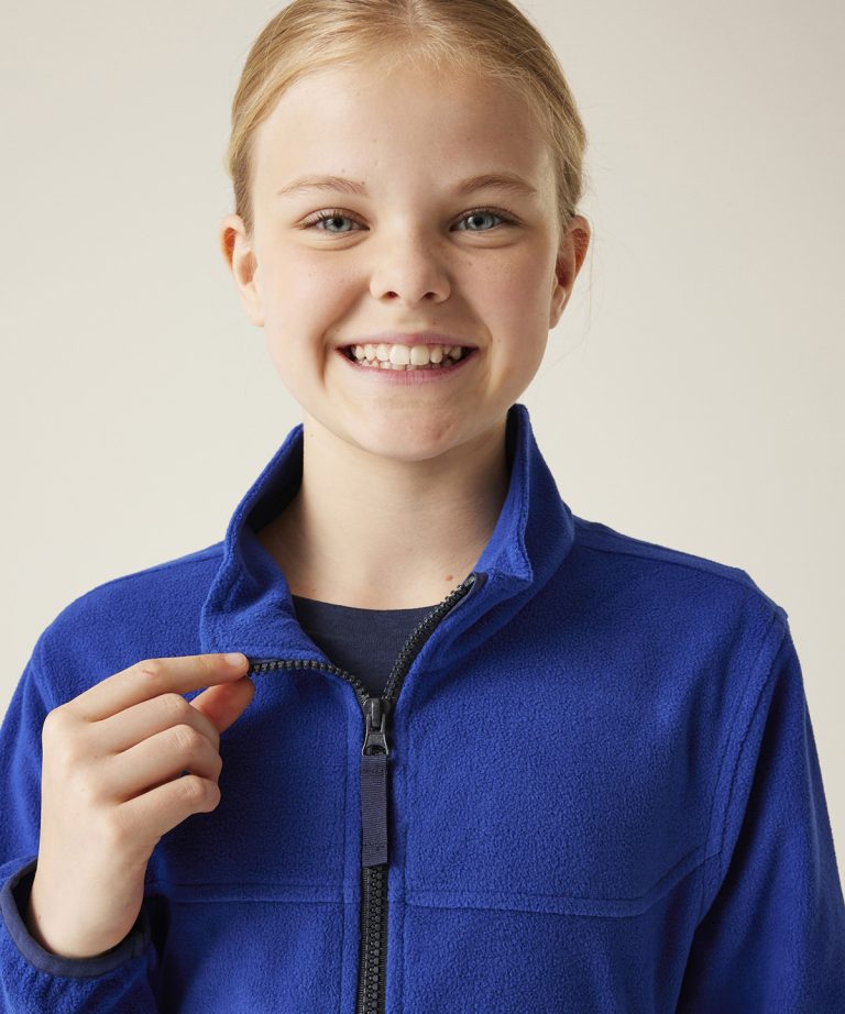 Regatta Junior &#8211; Kids Full &#8211; Zip Microfleece RG335, Vivid Promotion Workwear