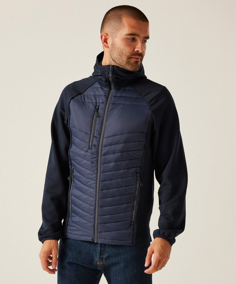 Regatta Professional &#8211; Navigate Hybrid Hooded Jacket RG339, Vivid Promotion Workwear