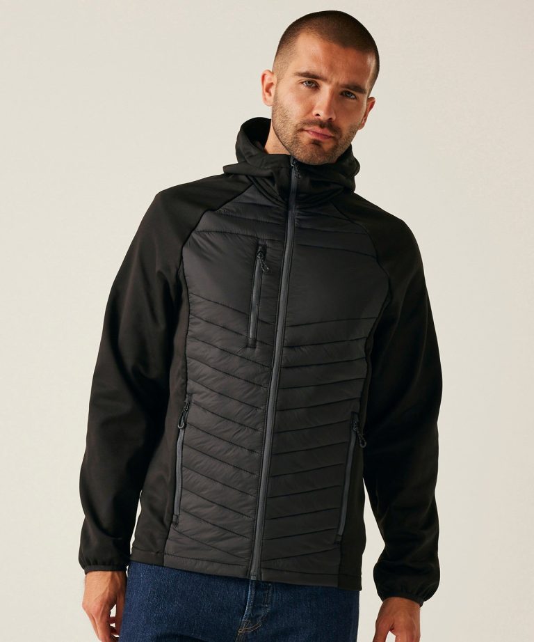 Regatta Professional &#8211; Navigate Hybrid Hooded Jacket RG339, Vivid Promotion Workwear