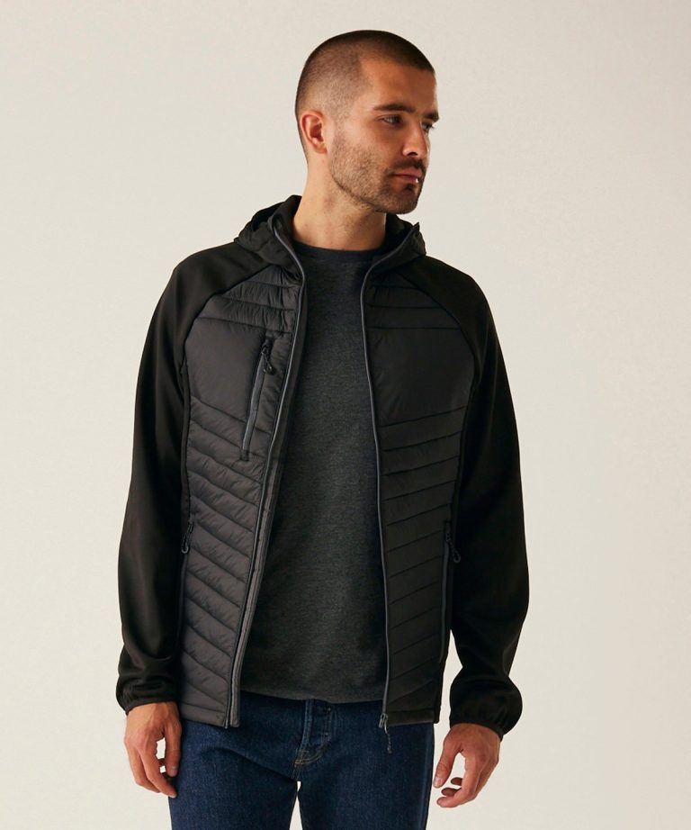 Regatta Professional &#8211; Navigate Hybrid Hooded Jacket RG339, Vivid Promotion Workwear
