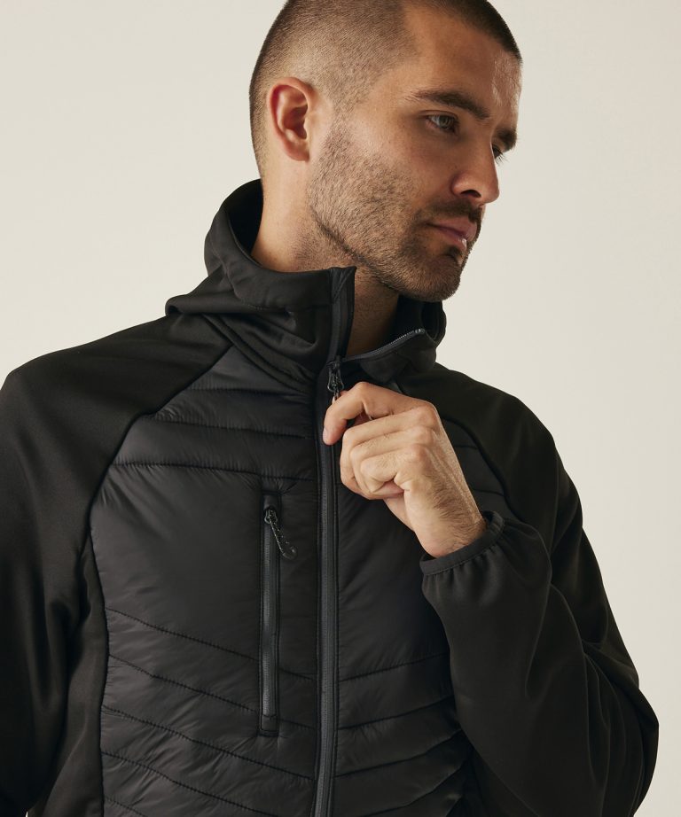 Regatta Professional &#8211; Navigate Hybrid Hooded Jacket RG339, Vivid Promotion Workwear