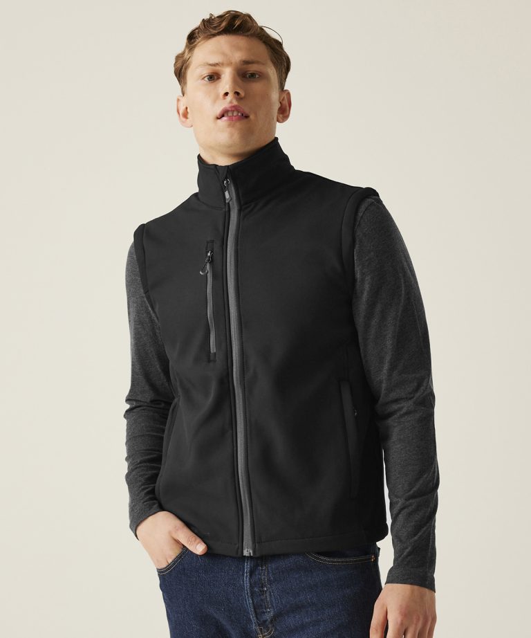 Regatta Honestly Made &#8211; Honestly Made Recycled Softshell Bodywarmer RG351, Vivid Promotion Workwear