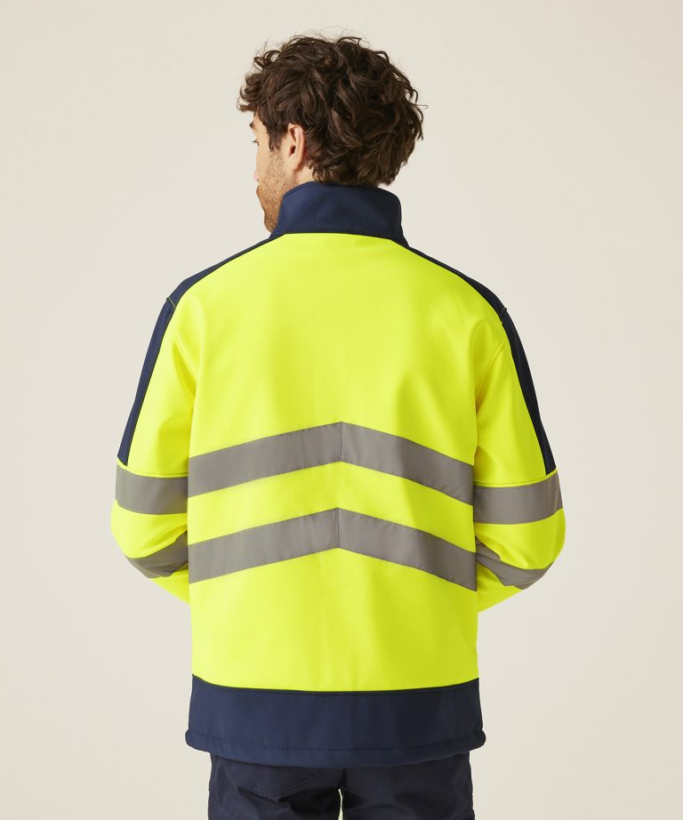 Regatta High Visibility &#8211; High &#8211; Vis Pro Softshell RG382, Vivid Promotion Workwear