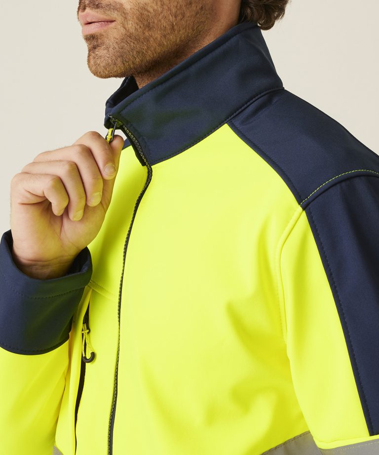 Regatta High Visibility &#8211; High &#8211; Vis Pro Softshell RG382, Vivid Promotion Workwear