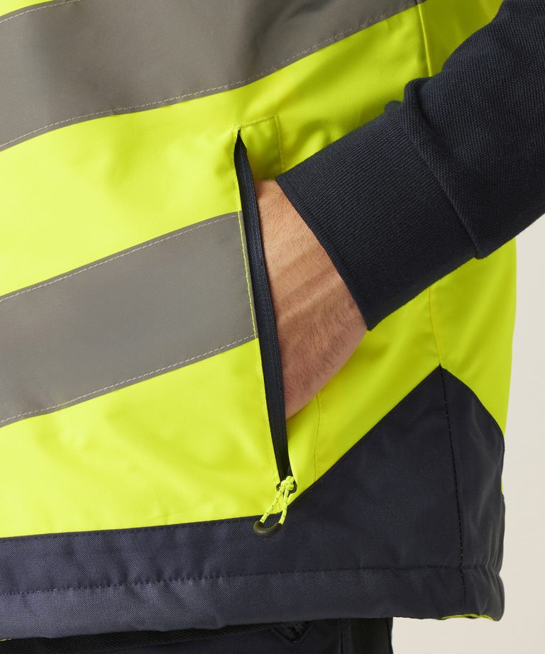 Regatta High Visibility &#8211; High &#8211; Vis Pro Bodywarmer RG383, Vivid Promotion Workwear