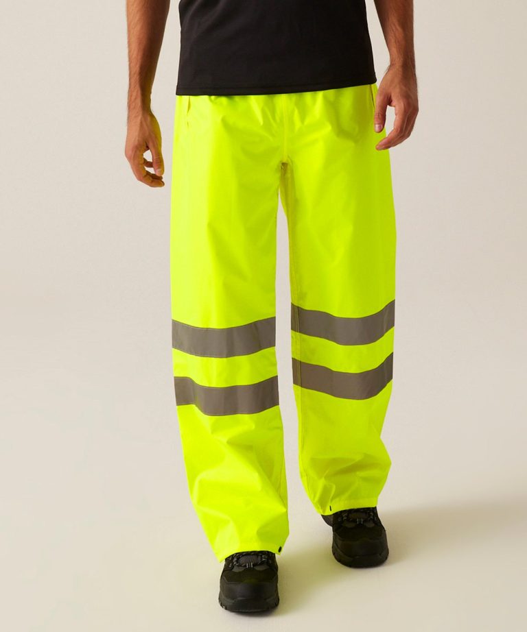 Regatta High Visibility Hi-Vis Pro Pack Away Trousers RG386