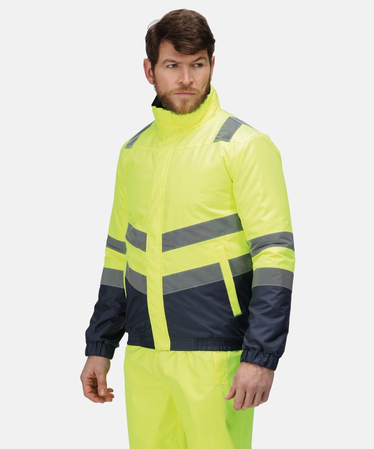Regatta High Visibility - Pro Hi - Vis Classic Bomber Jacket RG452