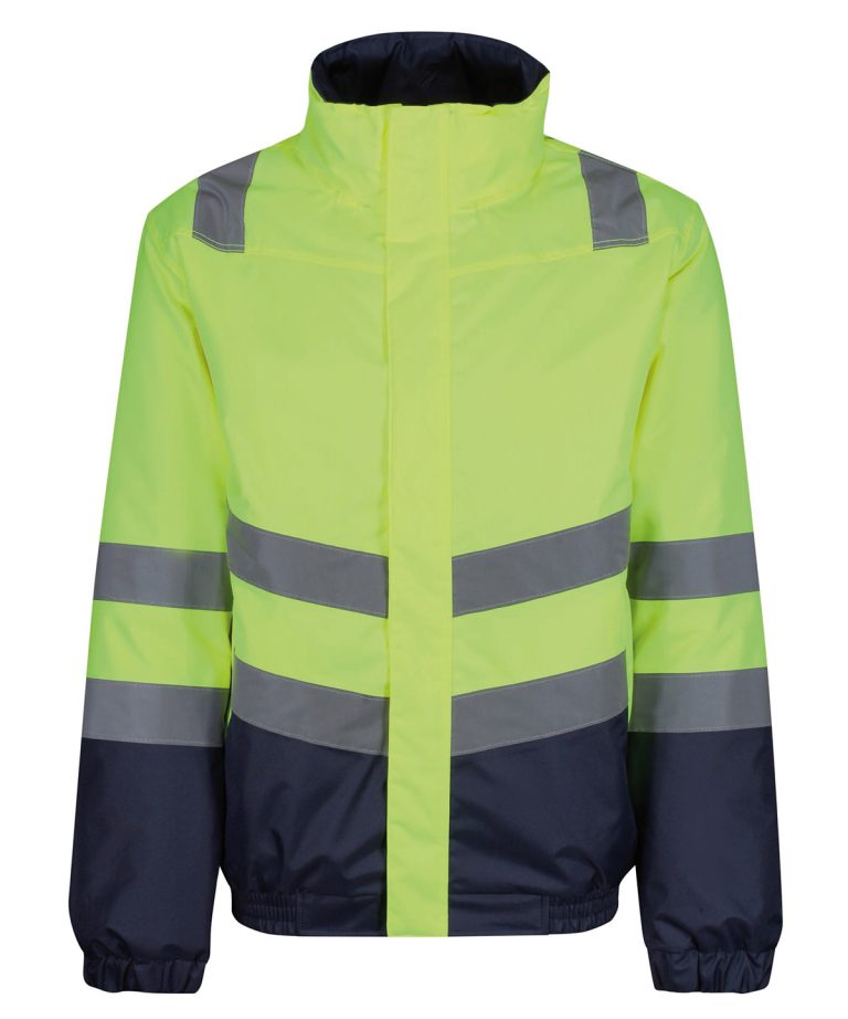 Regatta High Visibility &#8211; Pro Hi &#8211; Vis Classic Bomber Jacket RG452, Vivid Promotion Workwear
