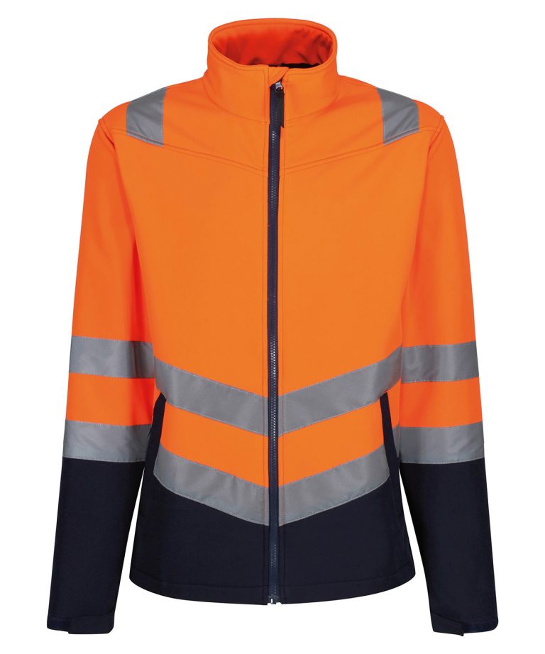 Regatta High Visibility &#8211; Pro Hi &#8211; Vis Softshell Jacket RG456, Vivid Promotion Workwear