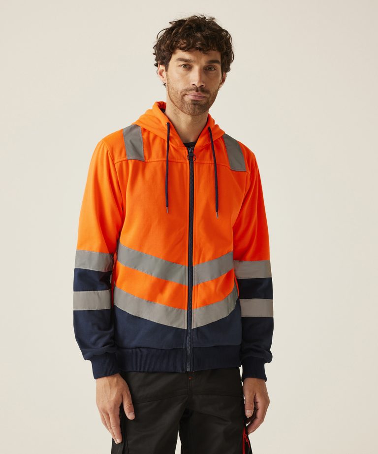 Regatta High Visibility - Pro Hi - Vis Full Zip Hoodie RG457