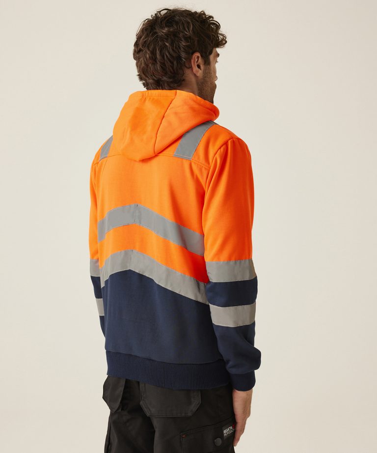 Regatta High Visibility &#8211; Pro Hi &#8211; Vis Full Zip Hoodie RG457, Vivid Promotion Workwear