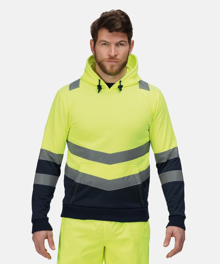 Regatta High Visibility &#8211; Pro Hi &#8211; Vis Overhead Hoodie RG458, Vivid Promotion Workwear