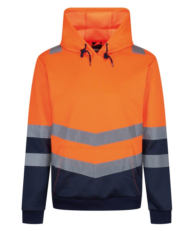 Regatta High Visibility &#8211; Pro Hi &#8211; Vis Overhead Hoodie RG458, Vivid Promotion Workwear