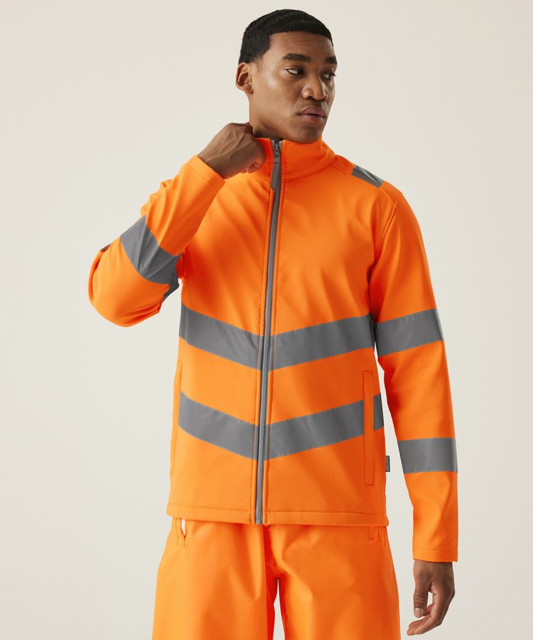 Regatta High Visibility - Hi-Vis Pro Contract Ablaze 2 Layer Softshell RG473