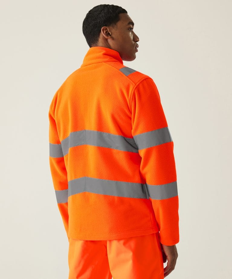 Regatta High Visibility Hi-Vis Pro Contract Thor Fleece RG474, Vivid Promotion Workwear