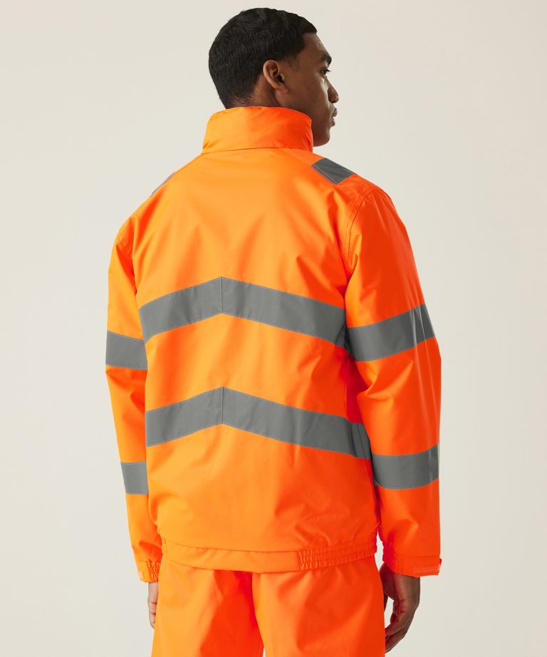 Regatta High Visibility &#8211; Hi &#8211; Vis Pro Contract Dover Jacket RG477, Vivid Promotion Workwear