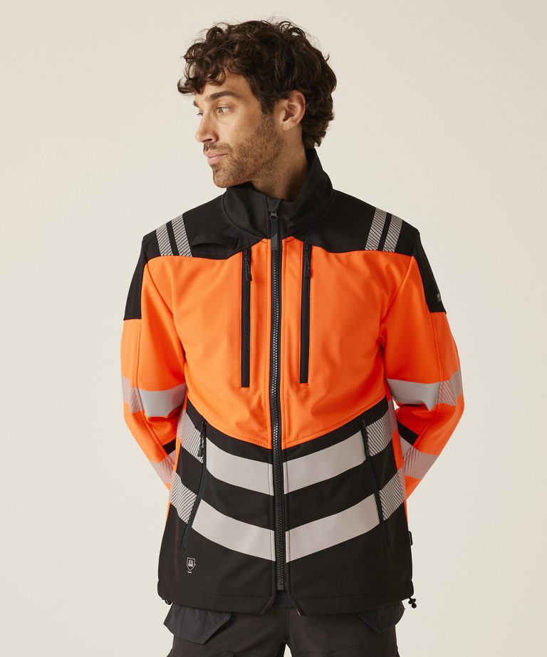 Regatta High Visibility - Hi-Vis X Pro 3 Layer Softshell Jacket (Class 2) RG478