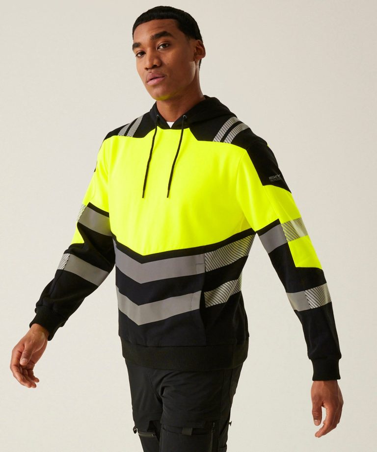 Regatta High Visibility | Hi-Vis X | Pro Hoodie (Class 2) RG479, Vivid Promotion Workwear
