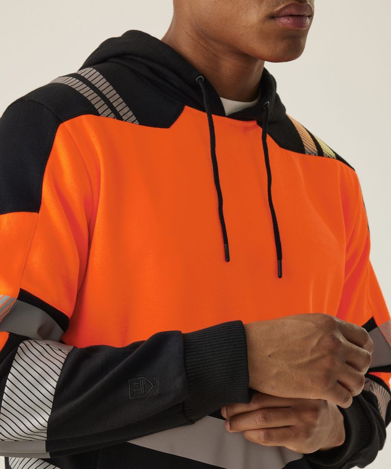 Regatta High Visibility | Hi-Vis X | Pro Hoodie (Class 2) RG479, Vivid Promotion Workwear