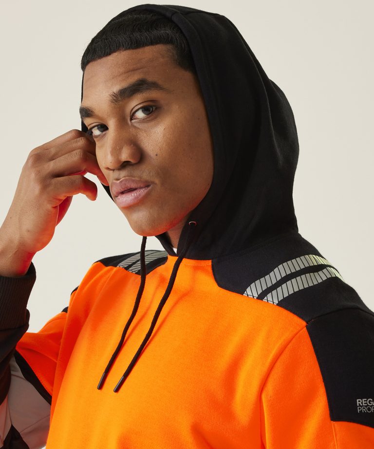 Regatta High Visibility | Hi-Vis X | Pro Hoodie (Class 2) RG479, Vivid Promotion Workwear