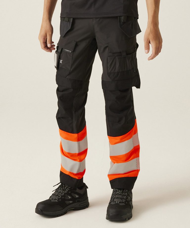 Regatta High Visibility - Hi-Vis X-Pro Stretch Holster Trousers (Class 1) RG480