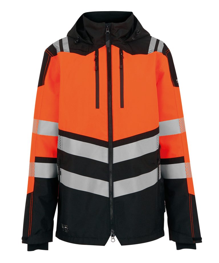 Alternative view of Regatta High Visibility Hi-Vis X Pro Waterproof Shell Jacket (Class 2) RG483