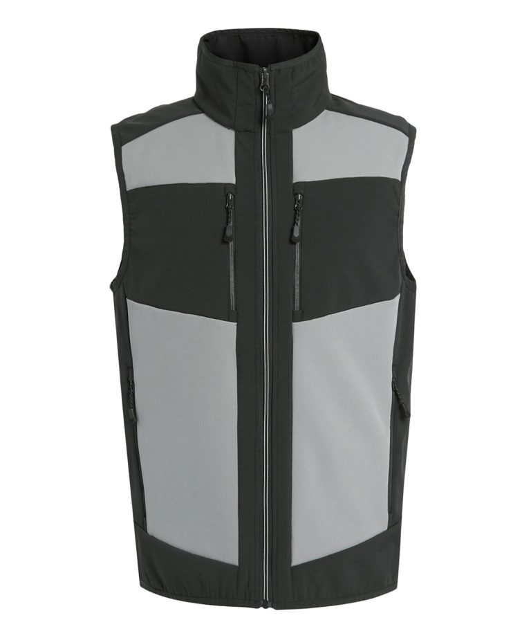 Regatta Professional &#8211; E &#8211; Volve Unisex 2 &#8211; Layer Softshell Bodywarmer RG543, Vivid Promotion Workwear