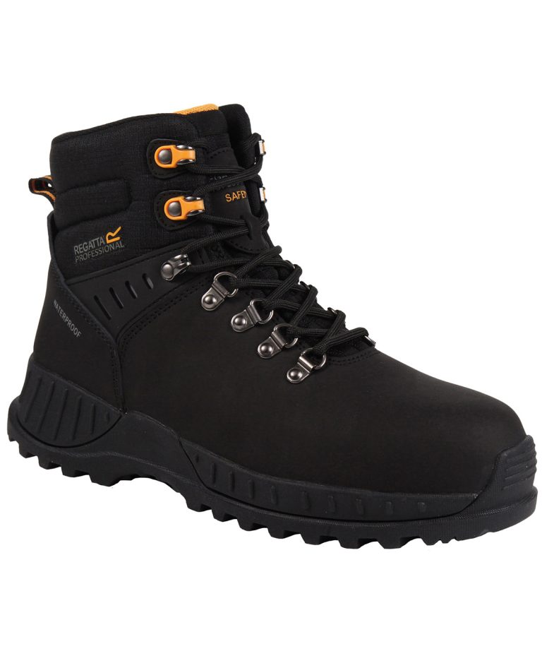 Regatta Safety Footwear &#8211; Grindstone S3 Waterproof Safety Boots RG573, Vivid Promotion Workwear