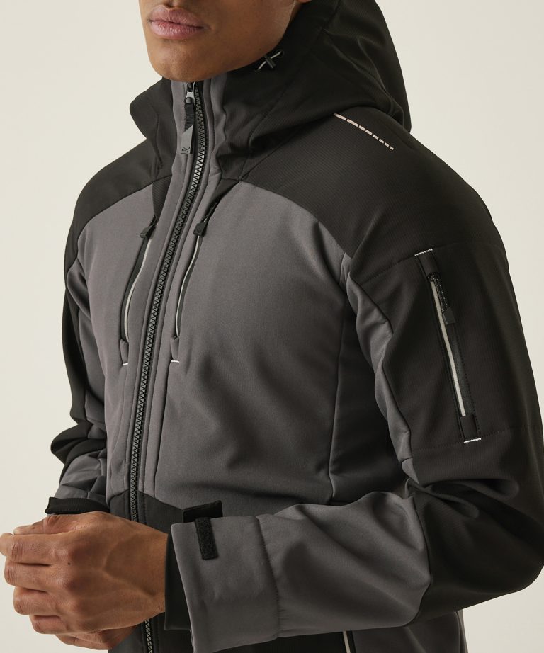 Regatta Professional &#8211; 4 Tex Stretch 3 Layer Softshell Jacket RG630, Vivid Promotion Workwear