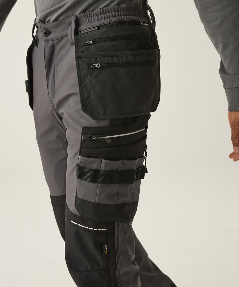 Regatta Professional &#8211; 4 &#8211; Tex Stretch Holster Trousers RG632, Vivid Promotion Workwear