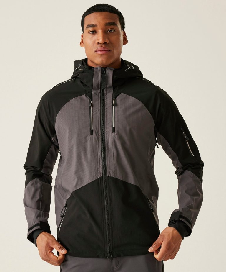 Regatta Professional 4 Tex Stretch Waterproof Shell Jacket RG633, Vivid Promotion Workwear