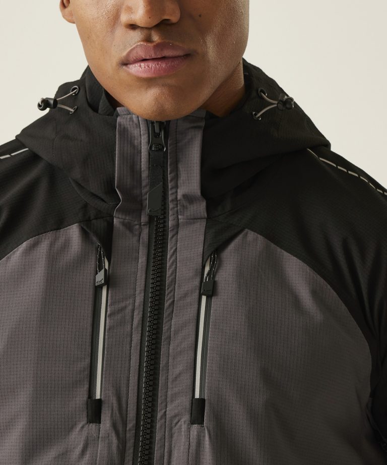 Regatta Professional 4 Tex Stretch Waterproof Shell Jacket RG633, Vivid Promotion Workwear