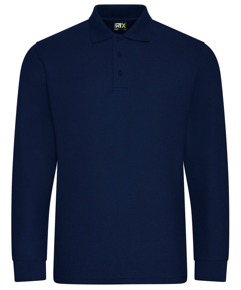 Pro Rtx &#8211; Pro Long Sleeve Polo RX102, Vivid Promotion Workwear